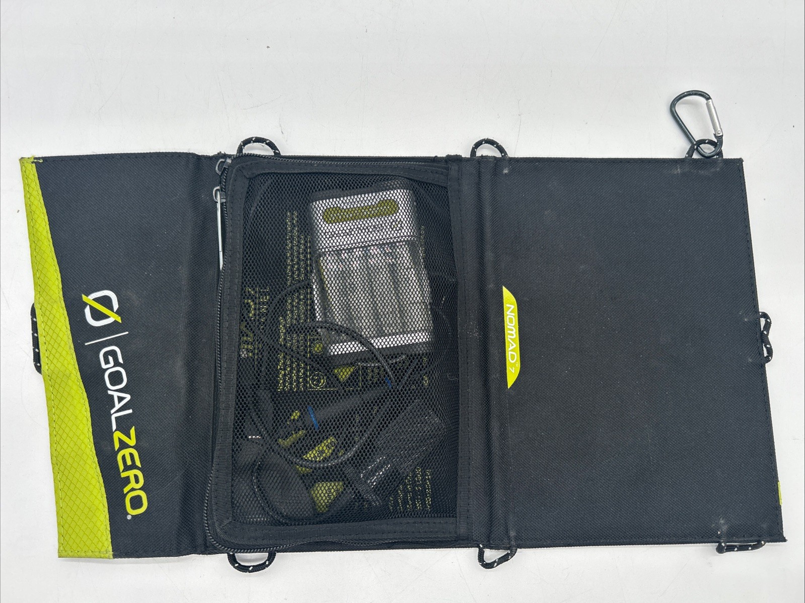 Goal Zero Nomad 7 Portable Solar Panel & USB, Cigarette DC Adapter |Fully Tested
