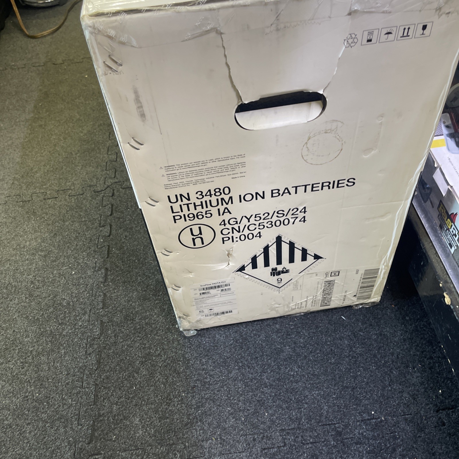 EF ECOFLOW DELTA Pro EFD500 Portable Power Station 3600W EF-Flex-400 Solar Panel