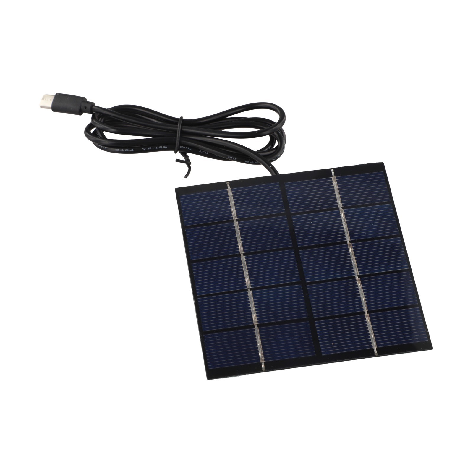 Outdoor Charger 1 Meter USB Cable 1.5W Solar Output Compatible Mobile Devices