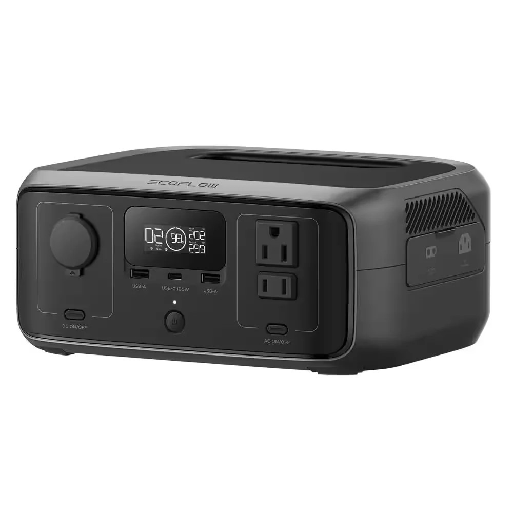 EcoFlow RIVER 3 300W Portable Power Station 245Wh LFP Home Backup Generator