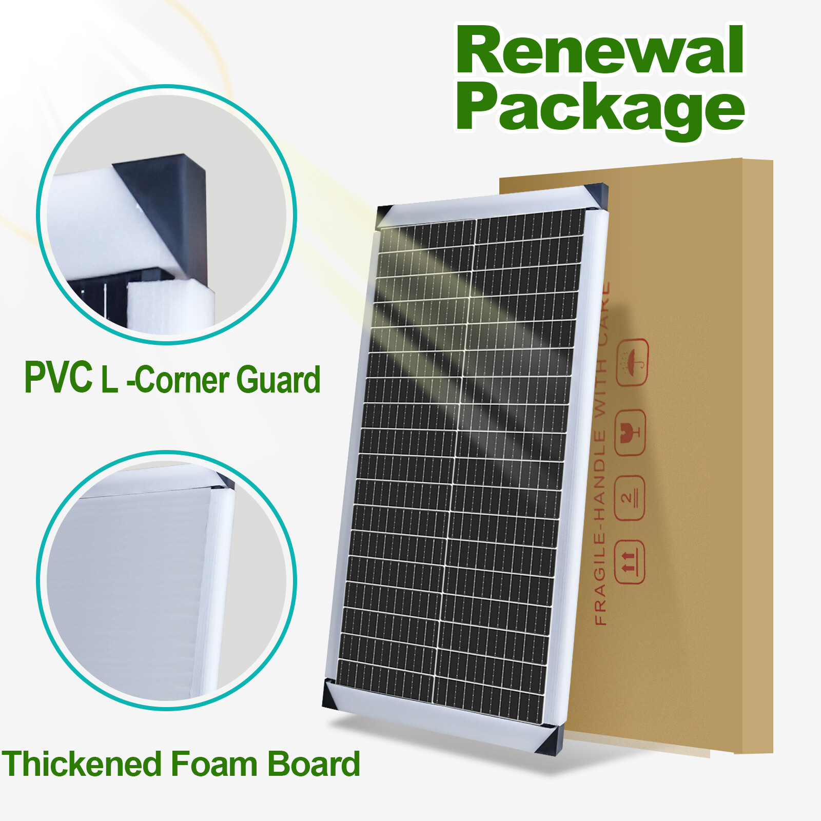 100W 200W 300W 400W Watt 12V Mono Solar Panel Kit Charger RV Home Off-Grid Boat