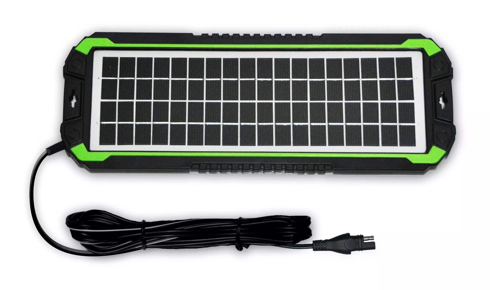 Noma 5 watt Solar Battery Trickle charger 12 Volt Free Shipping