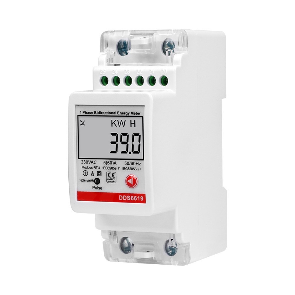 Single Phase Digital Energy Meter for Accurate Current and Voltage Measurement