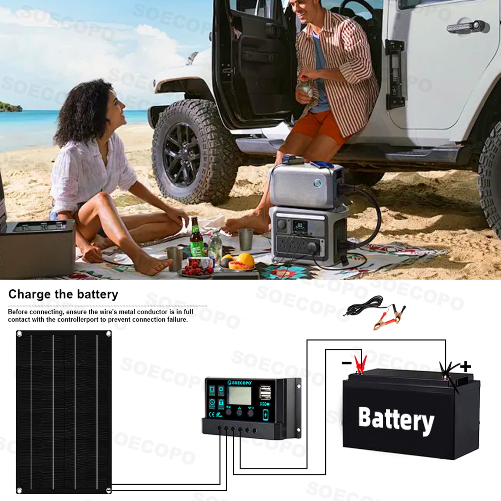 10000W Inverter 800WSolar Panel Solar Power Generator 100A Home 110V Grid System