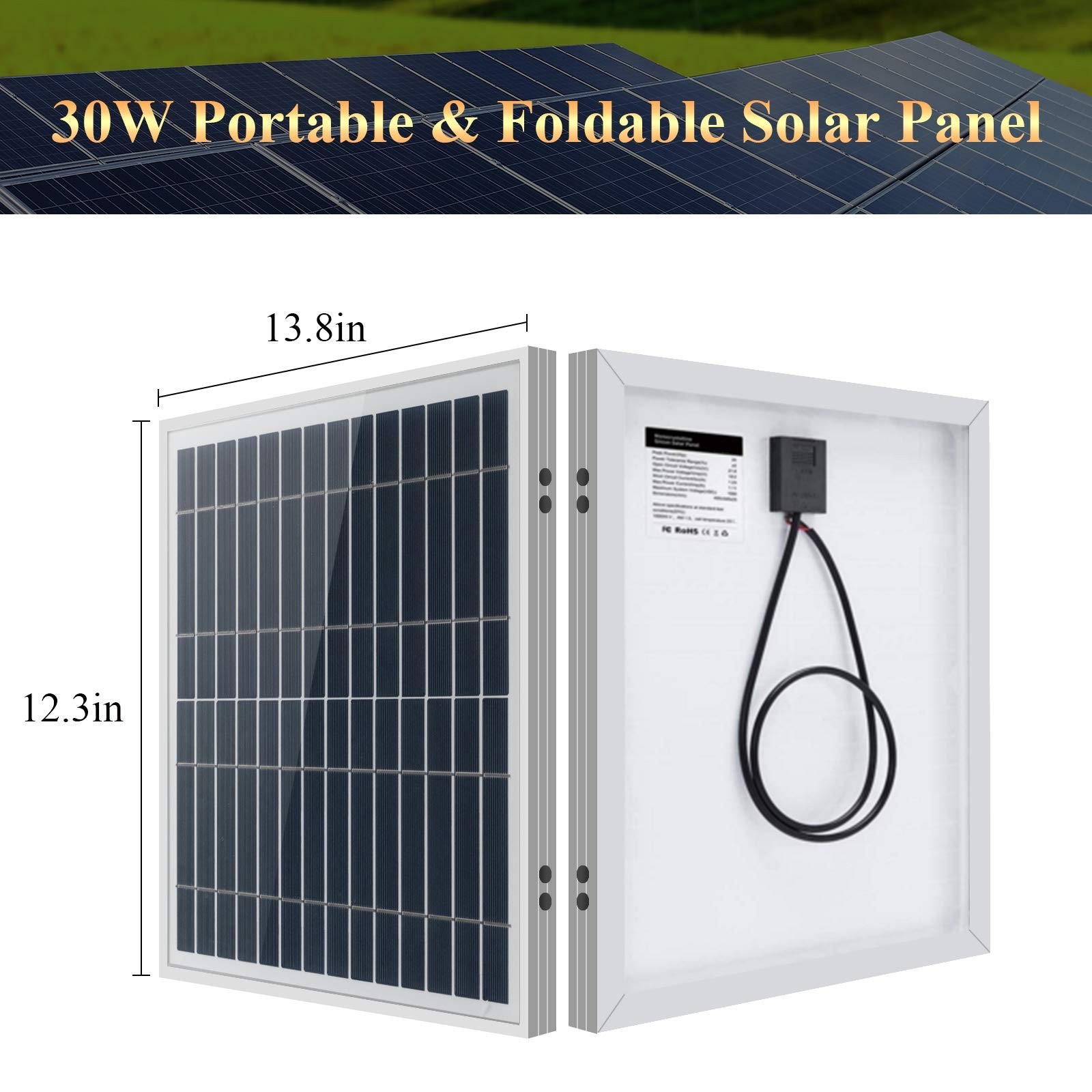 Solar Lights for Inside, 4 Bulbs Solar Shed Lights with On Off Switch, 30W So…