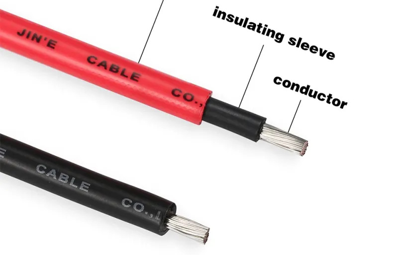 PV Cable 2.5/4/6mm² 10-14AWG 1-30M Wire with Panel Connector Stecker Set
