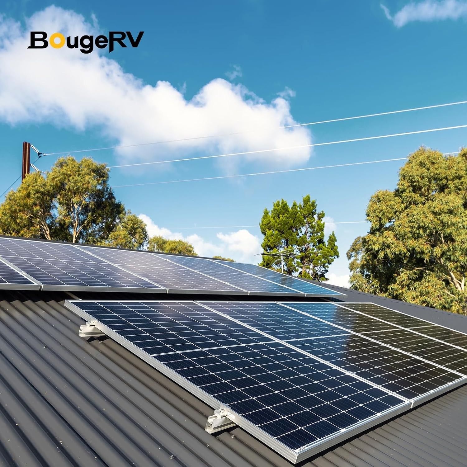 Solar Parallel Connectors for 2-4 Solar Panels, Extra Long 2 to 8 Y Branch 10…