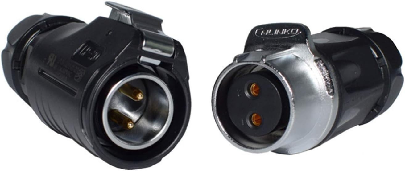 10AWG 2Pin Power Industrial Circular Connector For Furrion, Solar Panel Suitcase