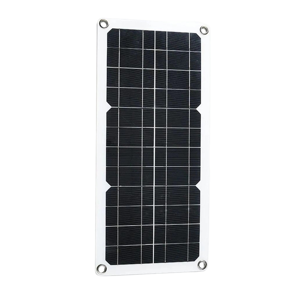 10W Solar Panel Kit for Phones RV Batteries 42cm x 19cm Monocrystalline