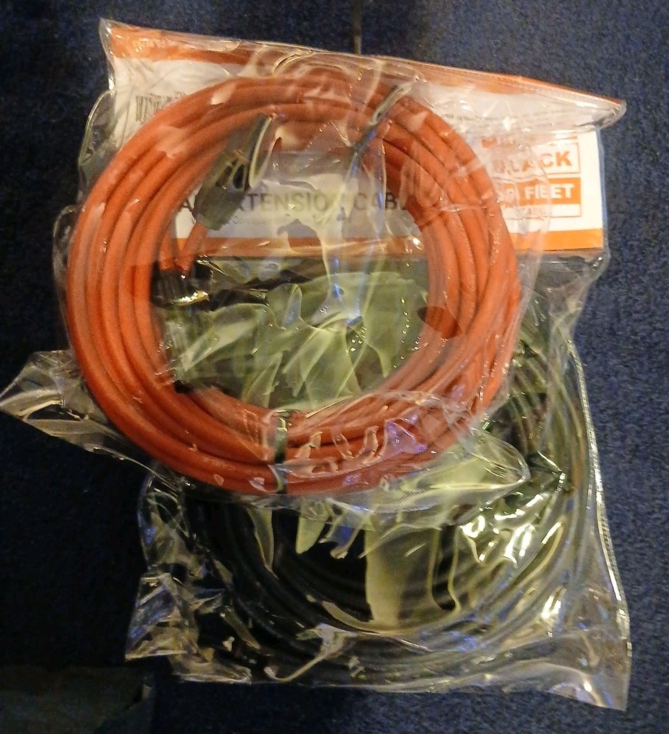 Rich Solar Extension Cables Male to Female 30ft (10 Gauge) RS-30102TC Brand New