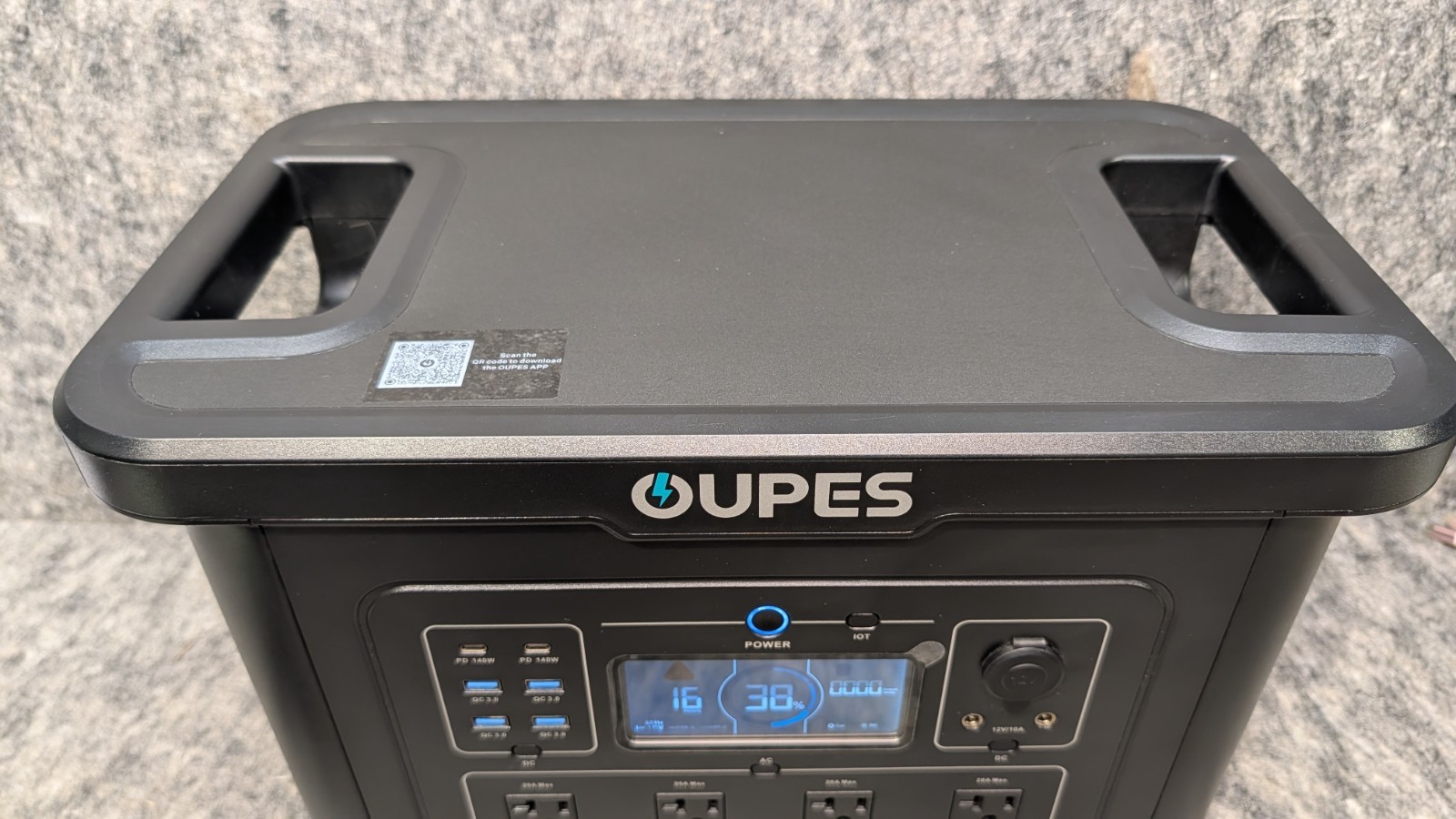 OUPES 2232Wh 2400W Exodus 2400 Lite Portable Power Station – For Parts/Repair