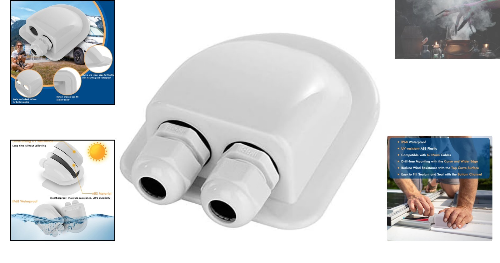 Multi-Functional Cable Gland for Solar Panels – Easy Installation Included