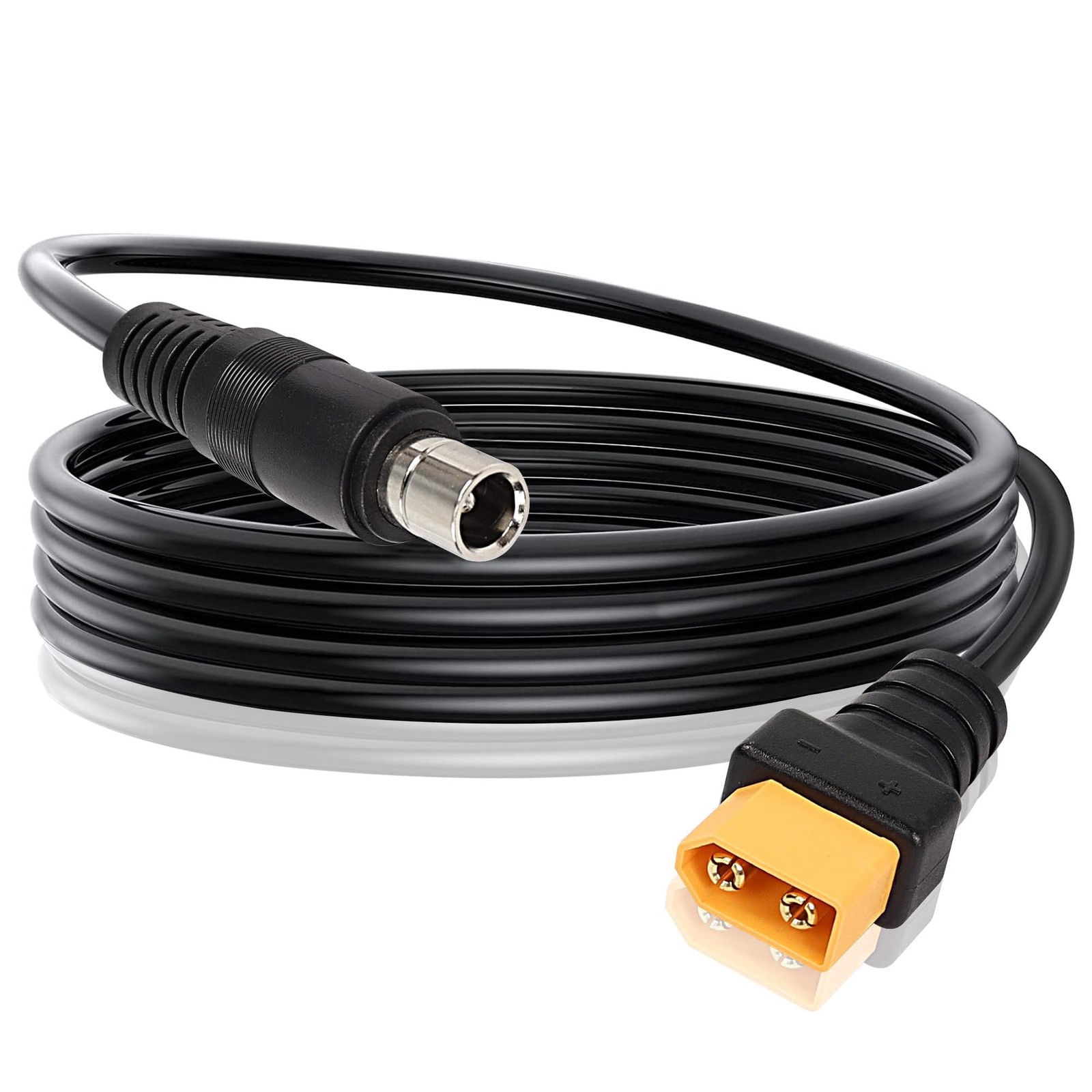 XMSJSIY XT60 to 8mm Adapter Cable Bullet Connector 14AWG DC 8020 Power Adapte…