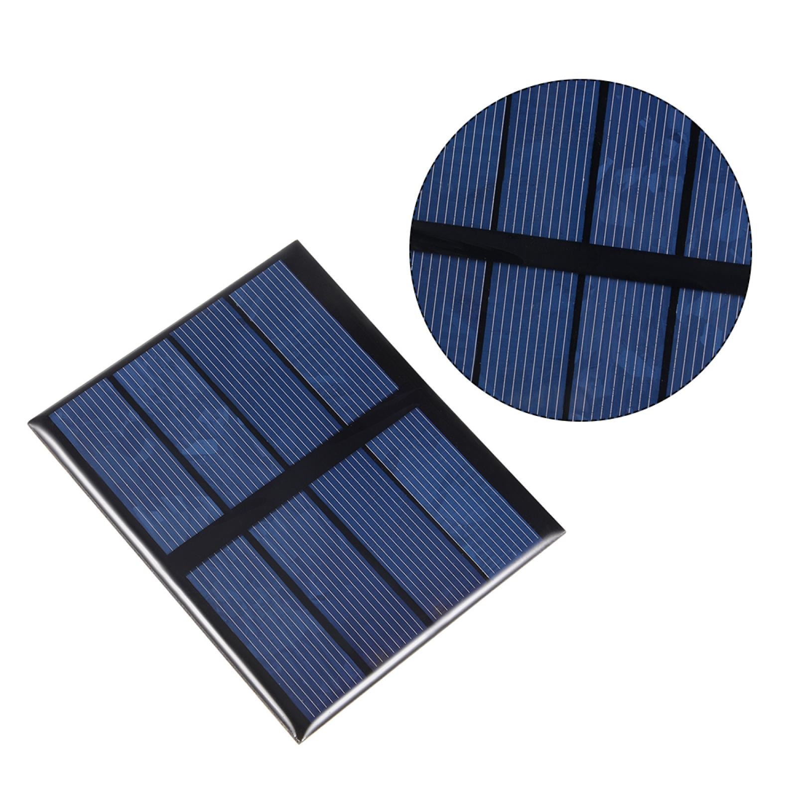 5X 0.6W 2V Micro Solar Panel Module DIY POLY for Toys Charger