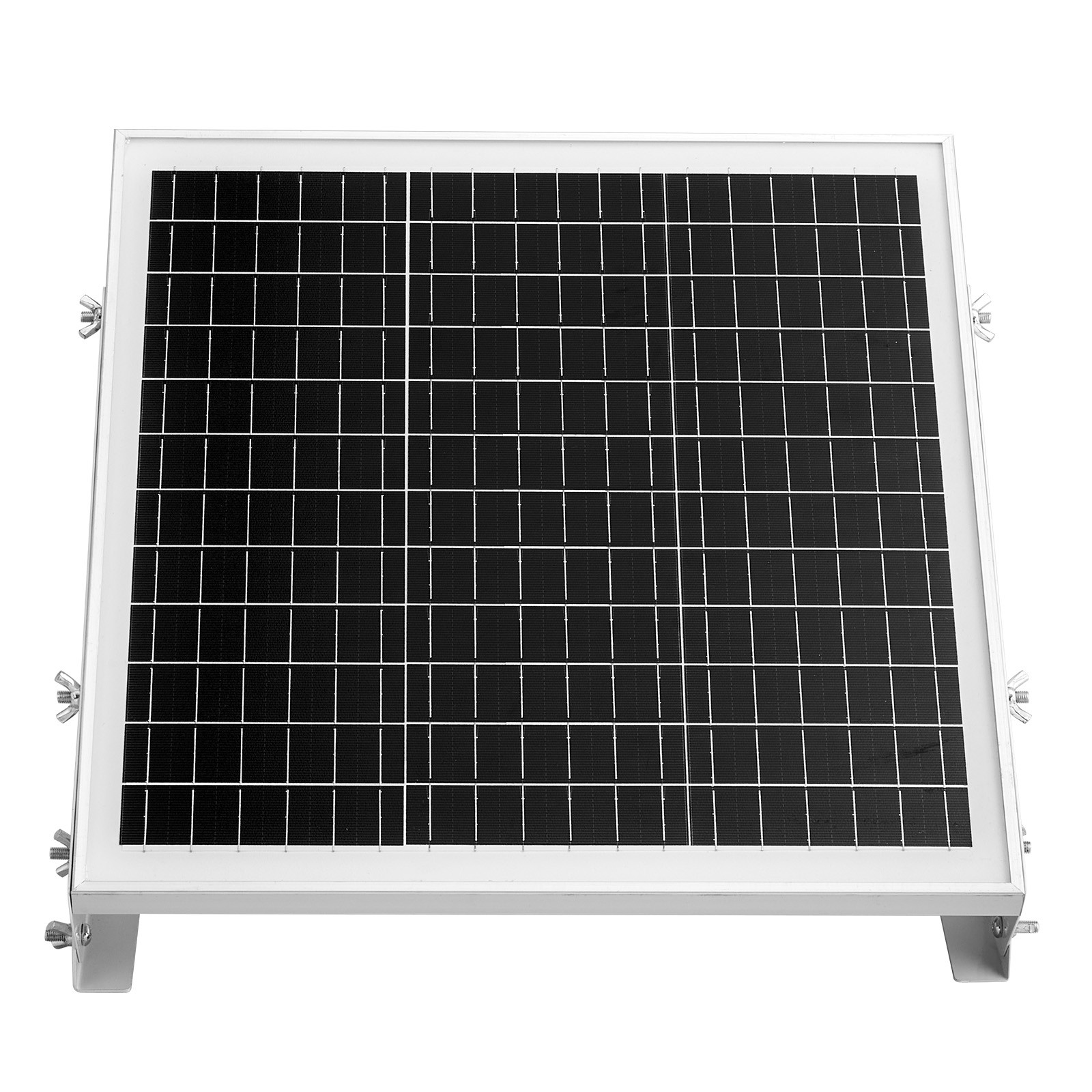 VEVOR Solar Battery Trickle Charger Kit 20W 12V with Built-in MPPT Controller