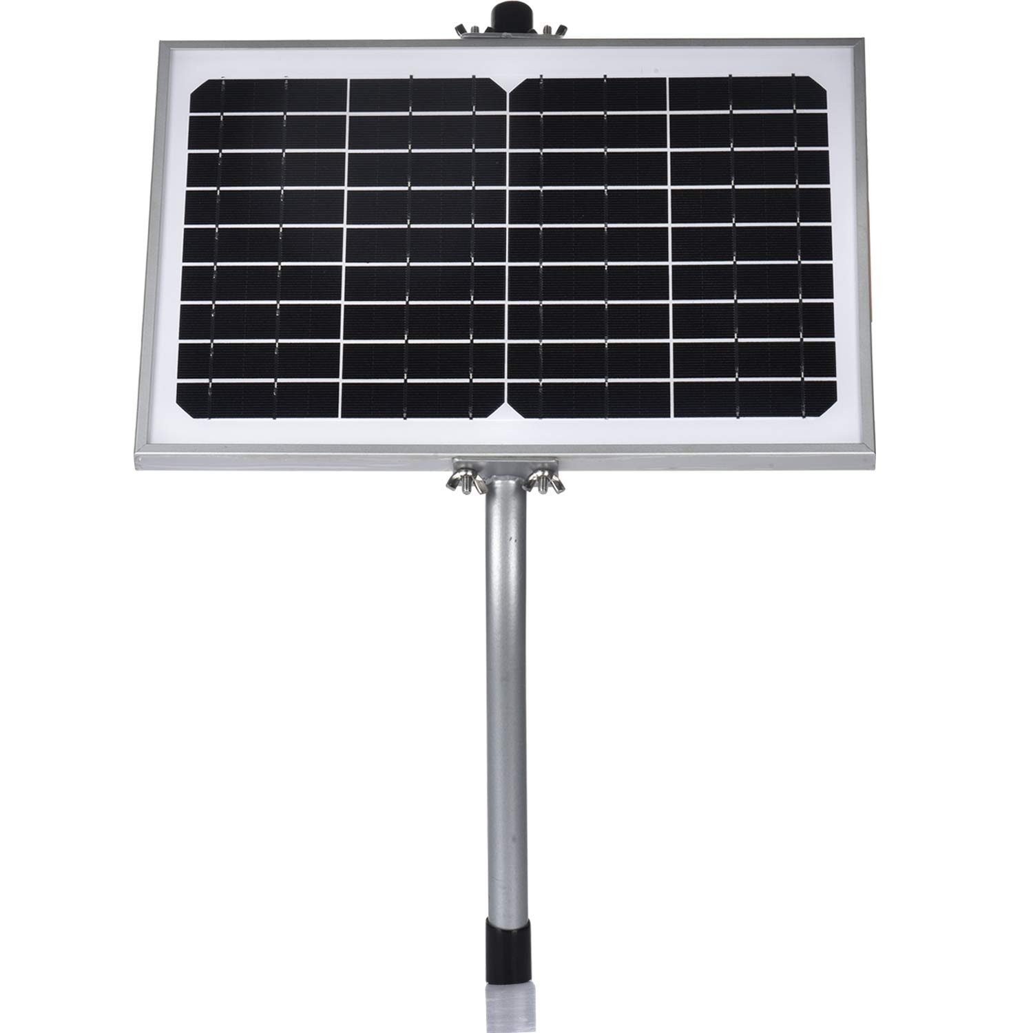 10 Watt Solar Panel Powered Charger Kit + Tubular Mount Bracket for Automatic…