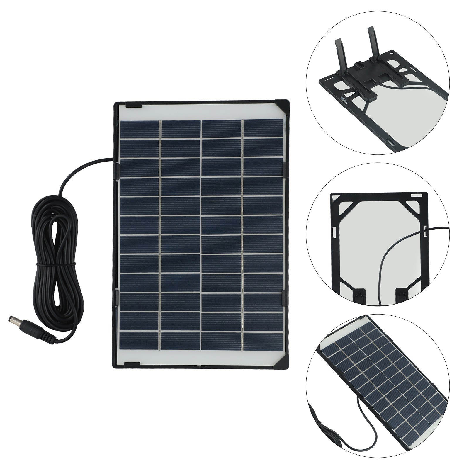 Efficient 6W 12V Solar Panel for Solar Garden Lighting and Portable Devices