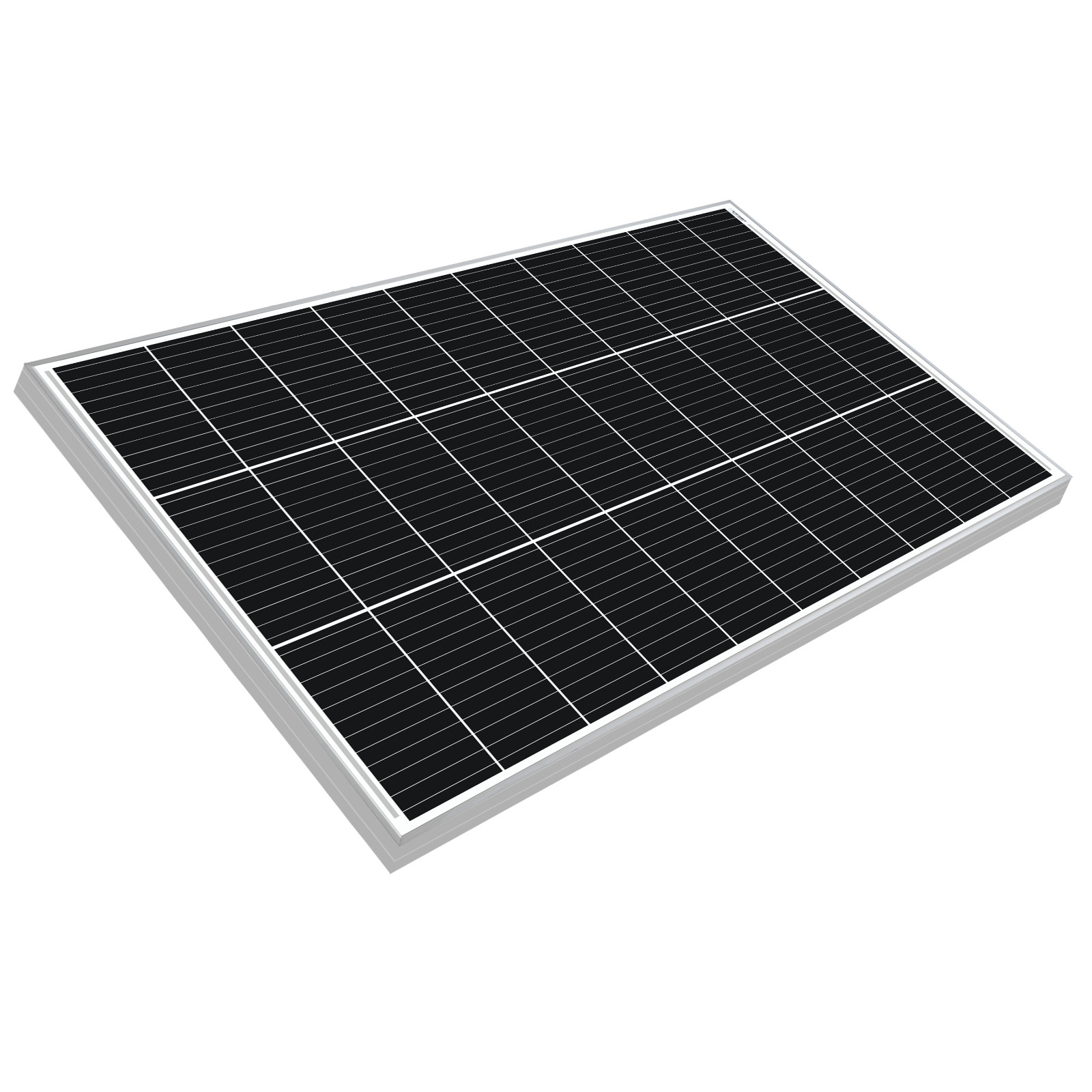 Bifacial 200W Watt Solar Panel N-Type Mono 18V Home RV Camping Home Off Grid