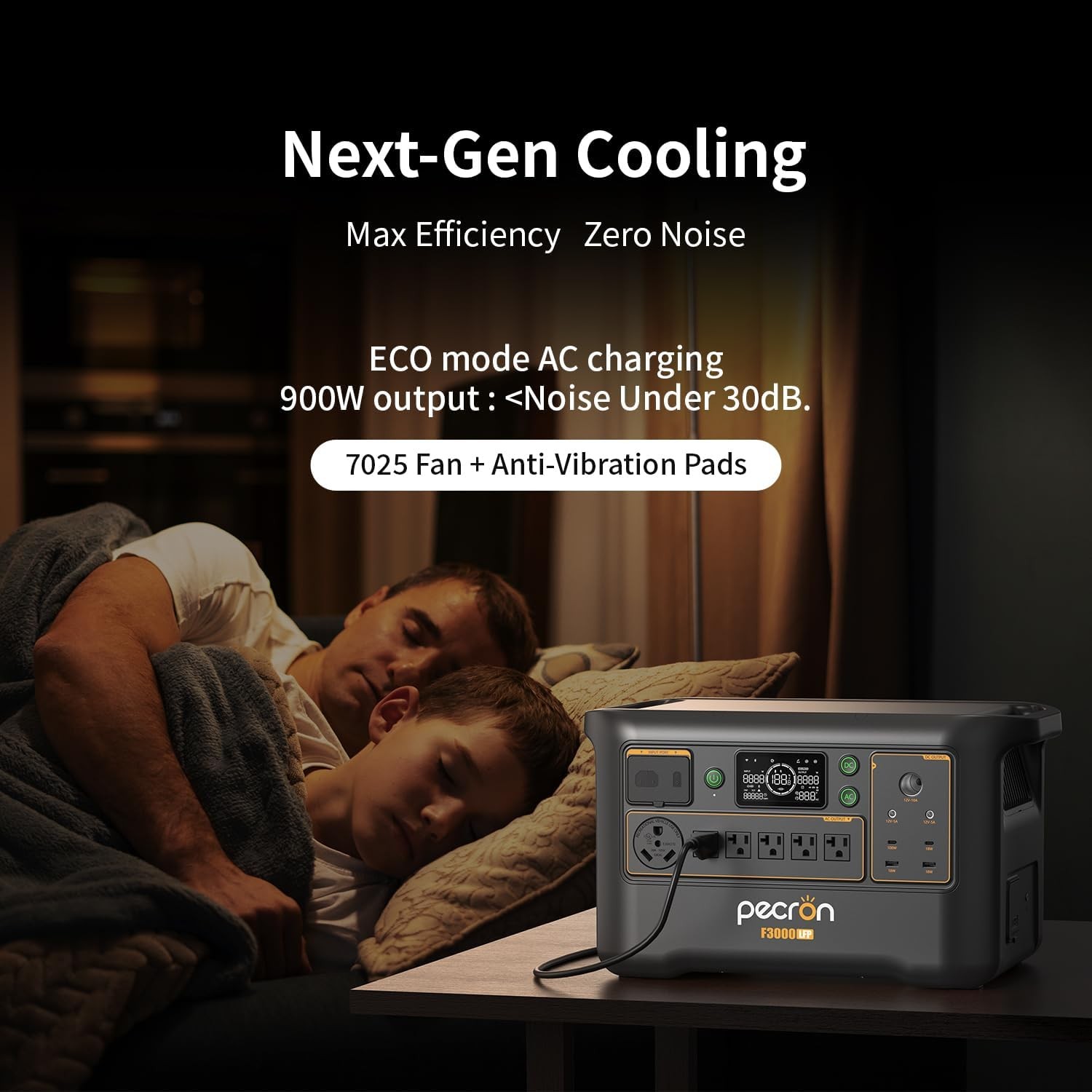 PECRON F3000LFP 3600Wh Power Station Generator For Home Back-up Solution RV