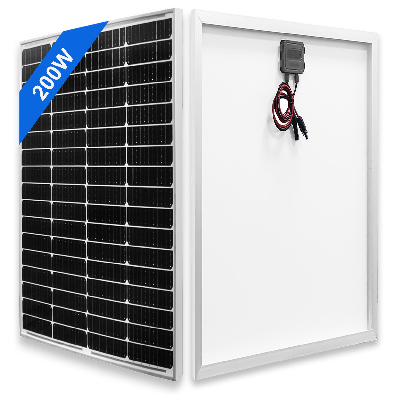 1000W Solar Panel High Efficiency 12V 200W Moncrystalline For RV Boat Home