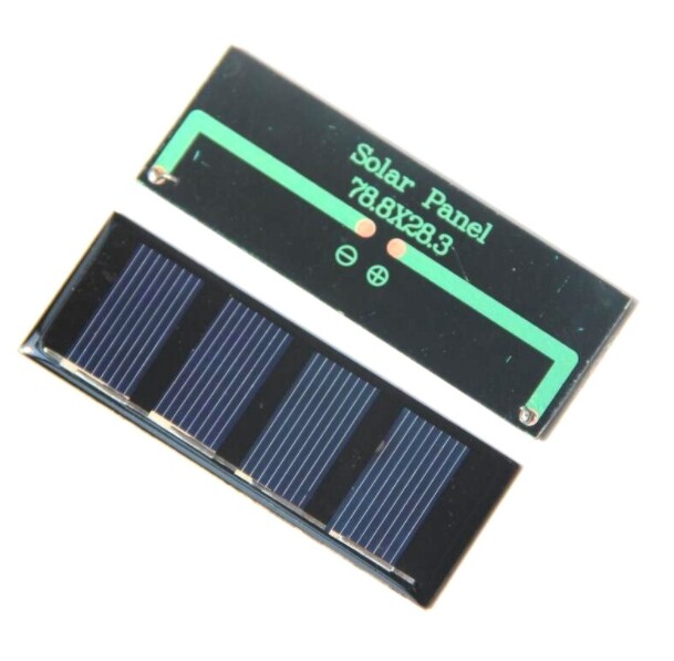 0.2W 2V solar panel, polycrystalline silicon solar droplet adhesive board DIY