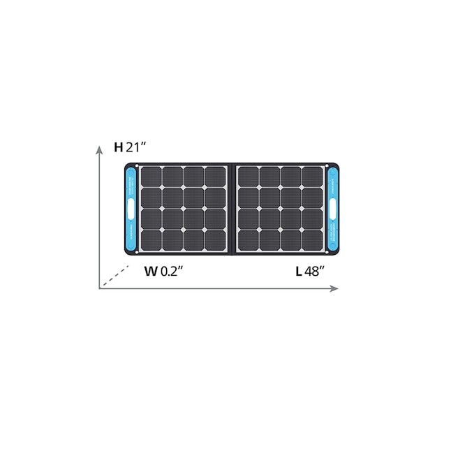 Geneverse SP1 Black Portable Solar Power Kit (Refurbished) 8mm Charge Port