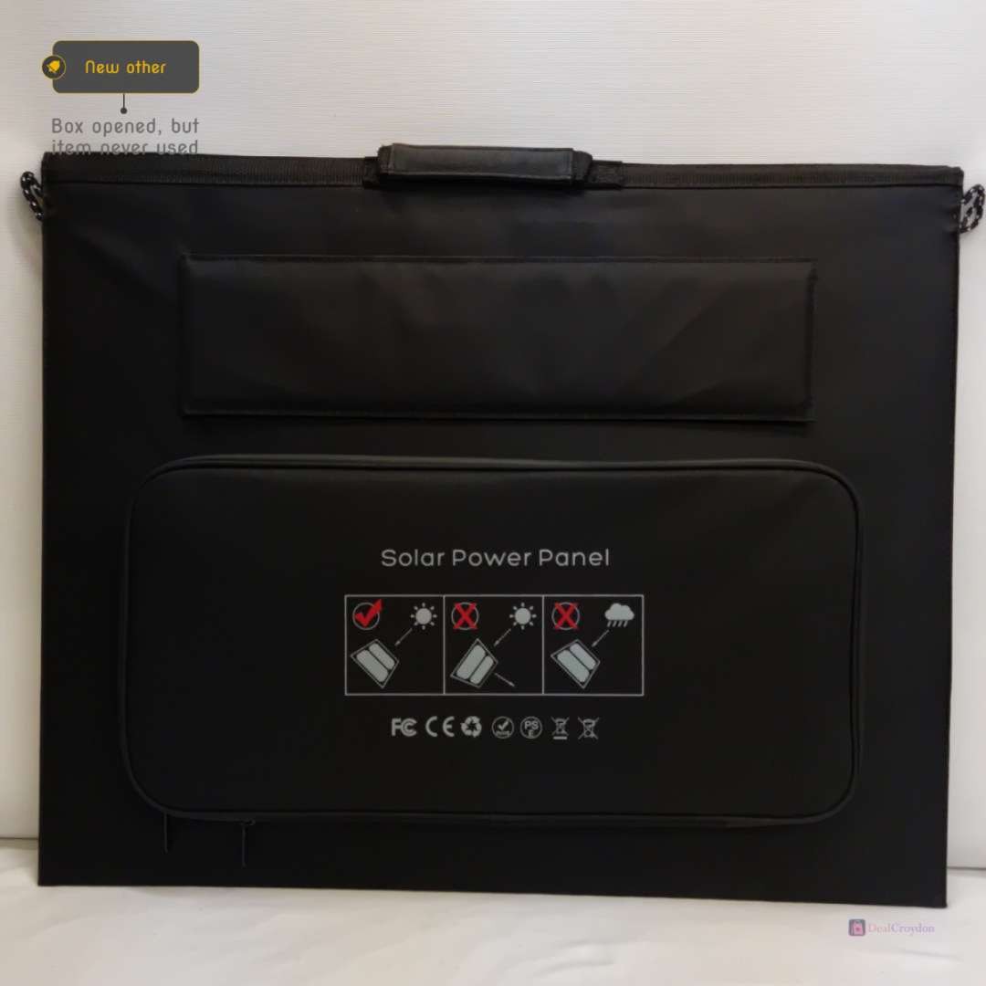 ALL POWERS AP-SP-027-BLA-NEW SOLAR CHARGER FOR PORTABLE POWER STATION