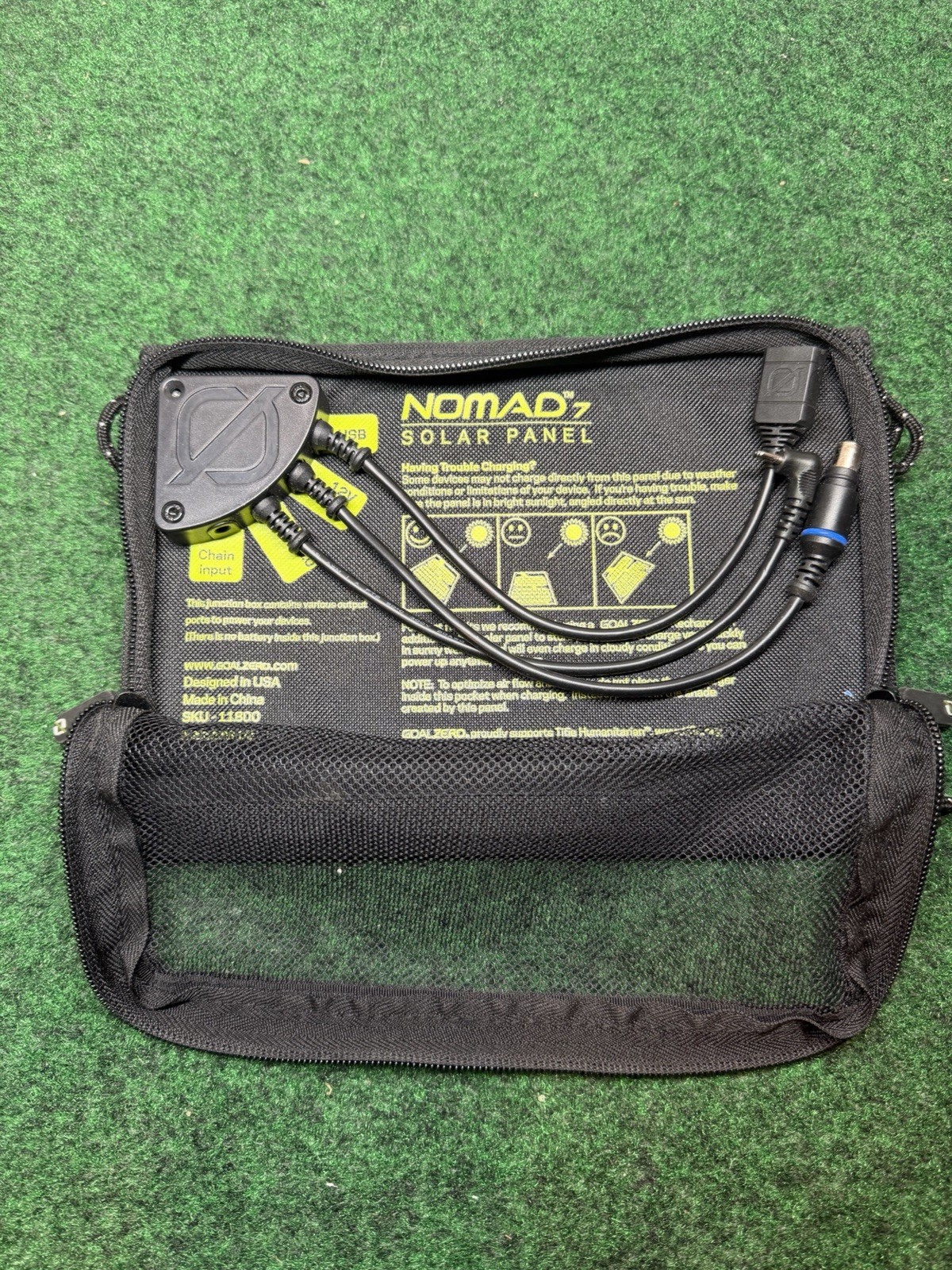 goal zero nomad 7 solar panel