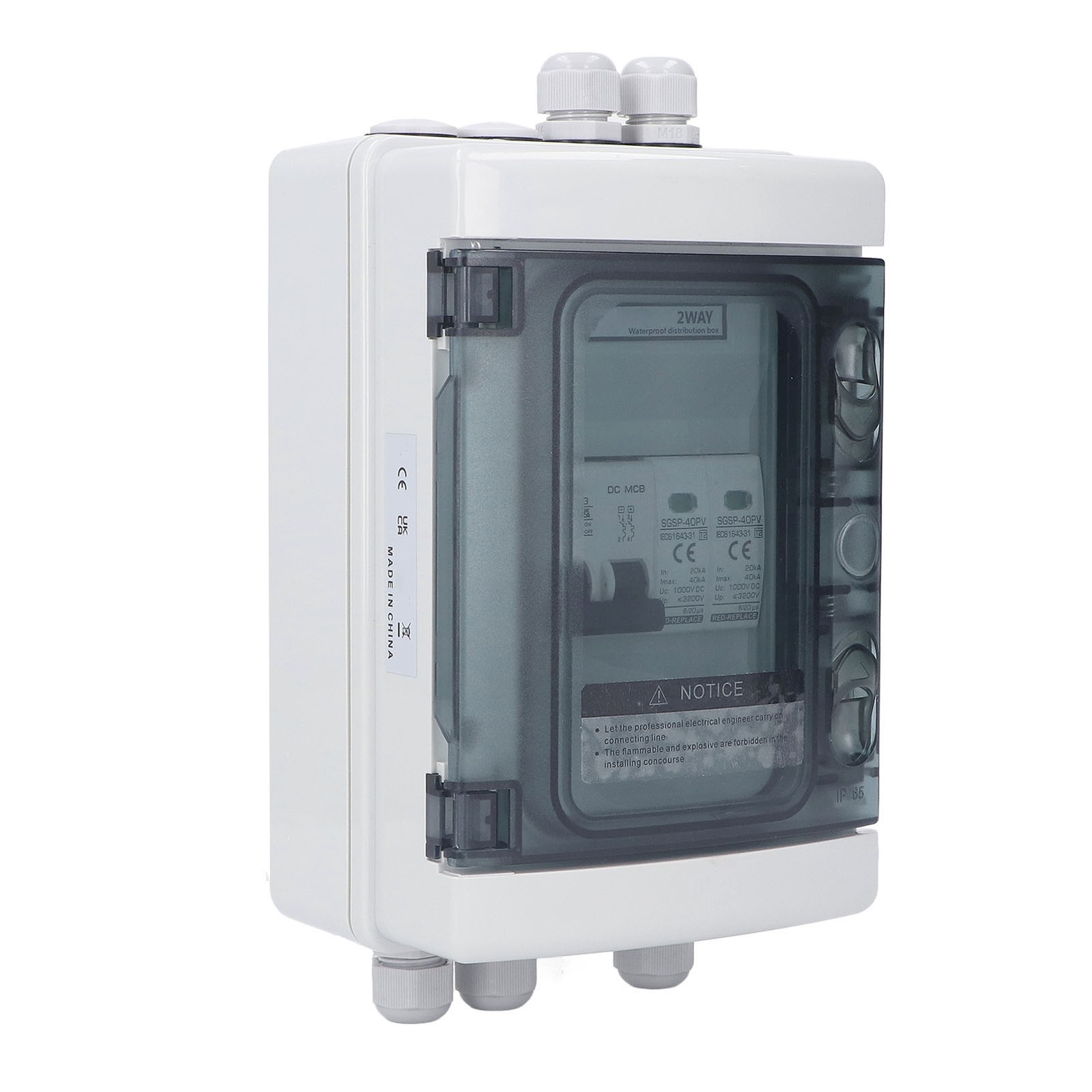 PV Combiner Box IP65 Waterproof Protection Photovoltaic Solar