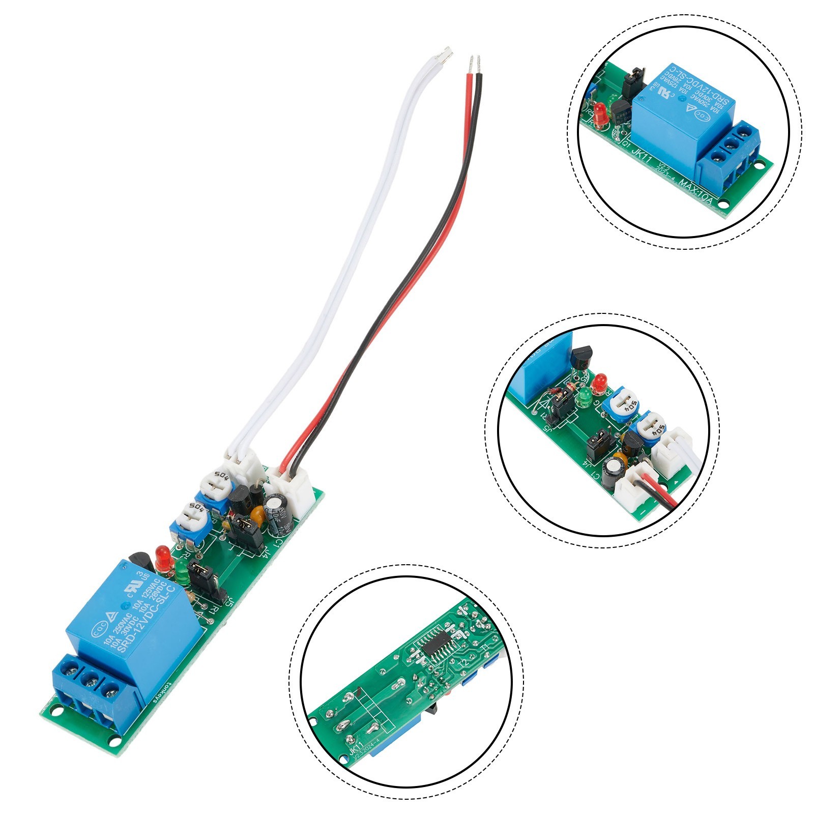 MCU Based Multifunctional Relay Module for Reliable | DC 5V/ 12V/ 24V