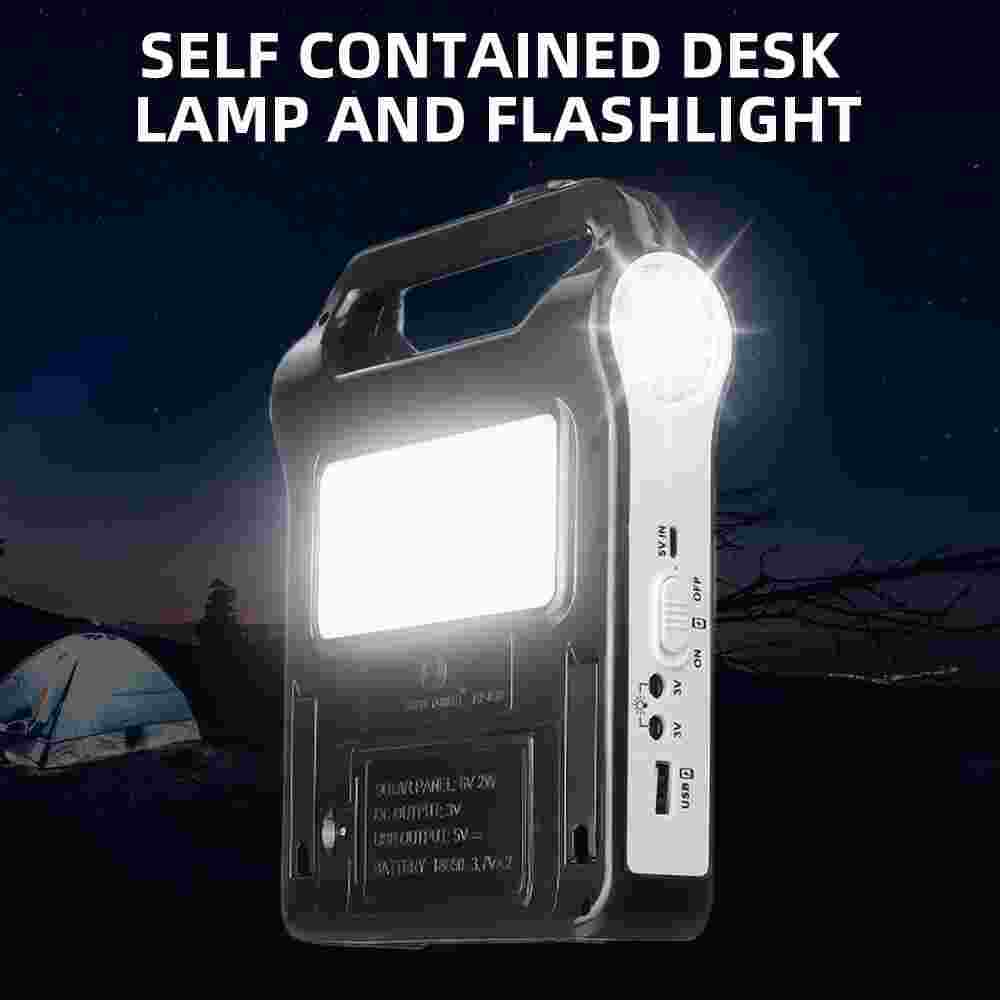 Portable Power Station Solar Generator Panel Power Bank Outlet Camping Emergency