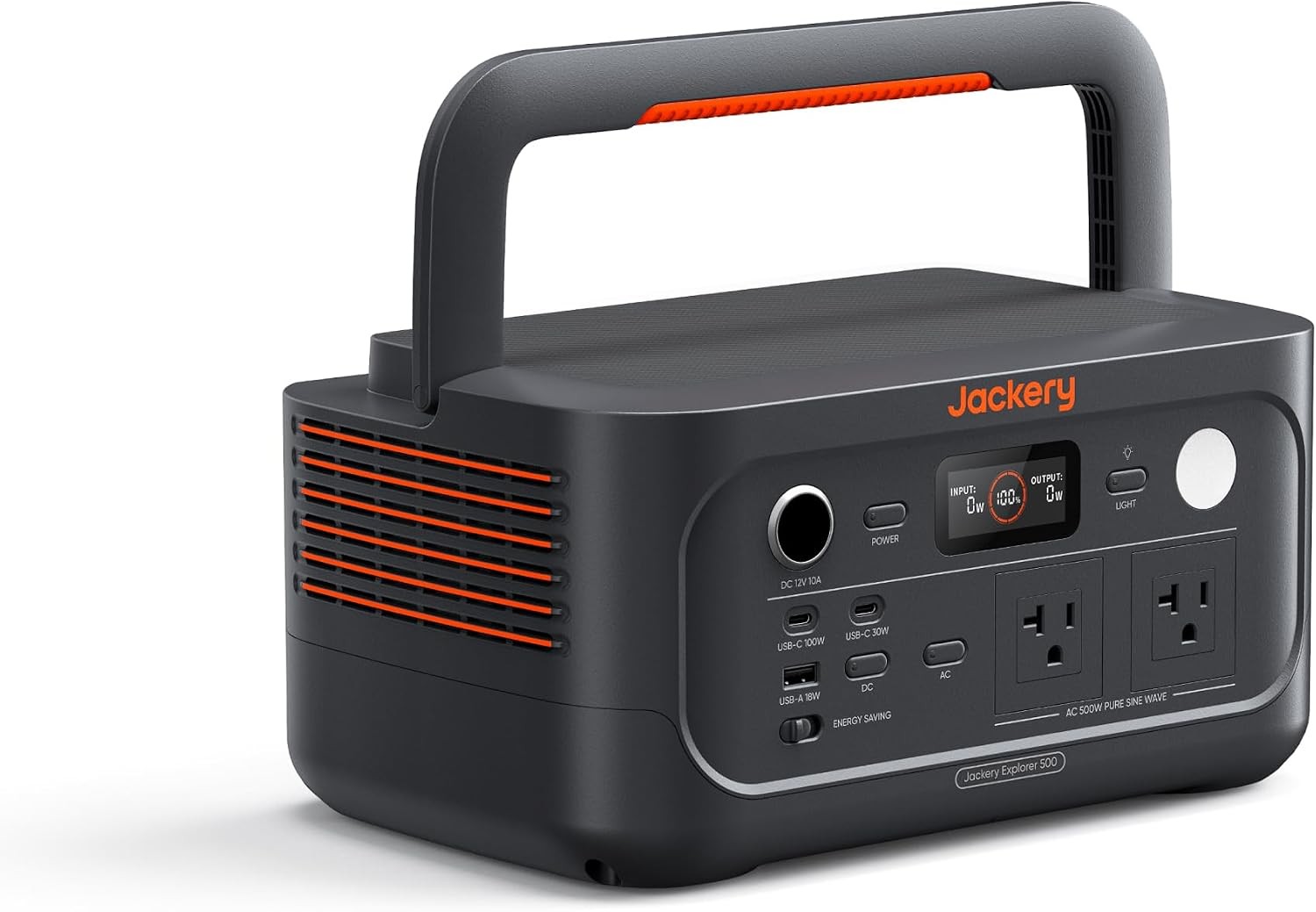 Explorer 500 v2 Portable Power Station 512Wh LiFePO4 Battery 500W AC/1000W Peak