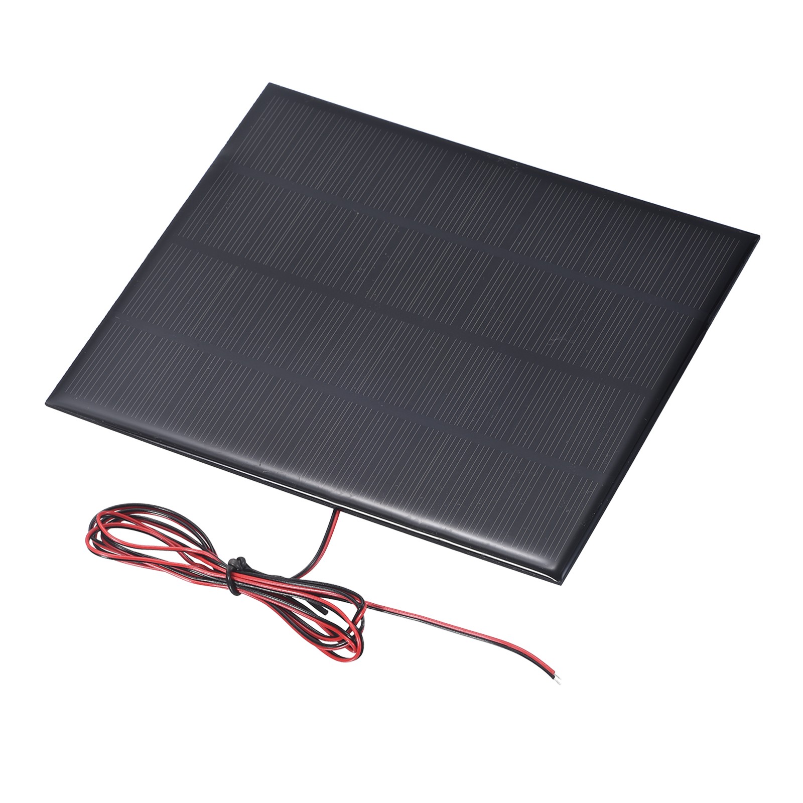 10V 3W 300mA Mini Solar Panels with Cable, 150 x 125mm