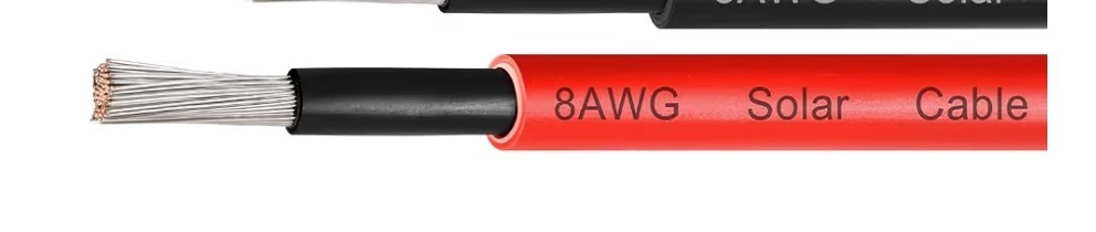 8AWG Tinned Copper Solar Panel Cable 150FT Red ONLY Solar Panel Wire 8 Gauge NEW