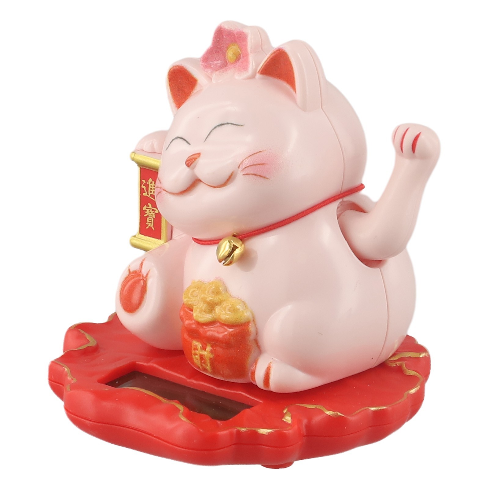 Automatic Waving Lucky Cat Classic Design Financial Prosperity Good Luck Charm