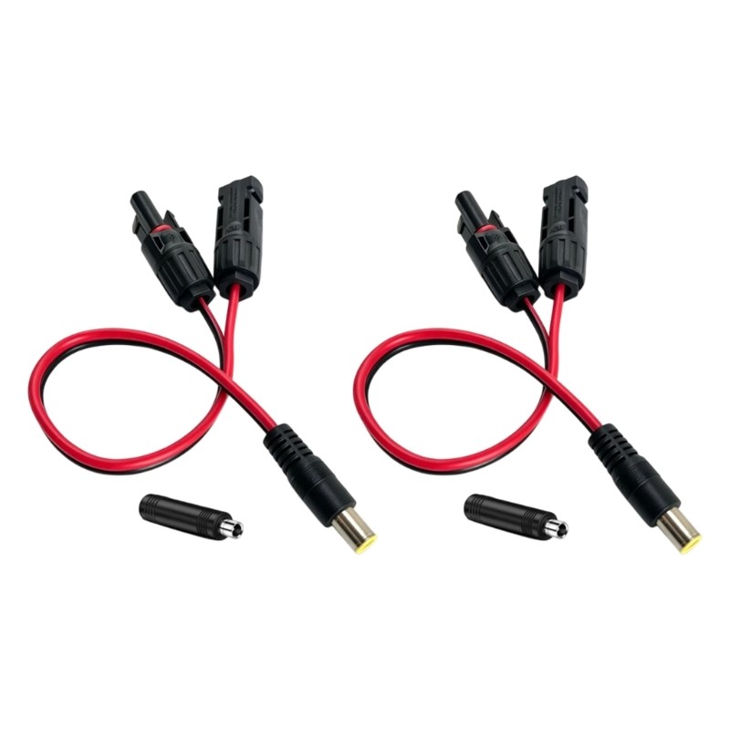 MC4S Solar Connectors Adapter Cable for Portable Power Input, DC7909 Charging