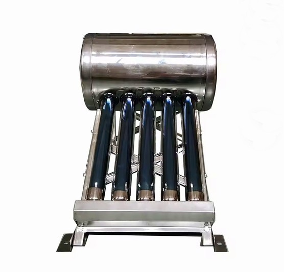 Steel Non Pressurized Evacuated Tube Solar Hot Water Heater 5L 5 Tubes U Frame