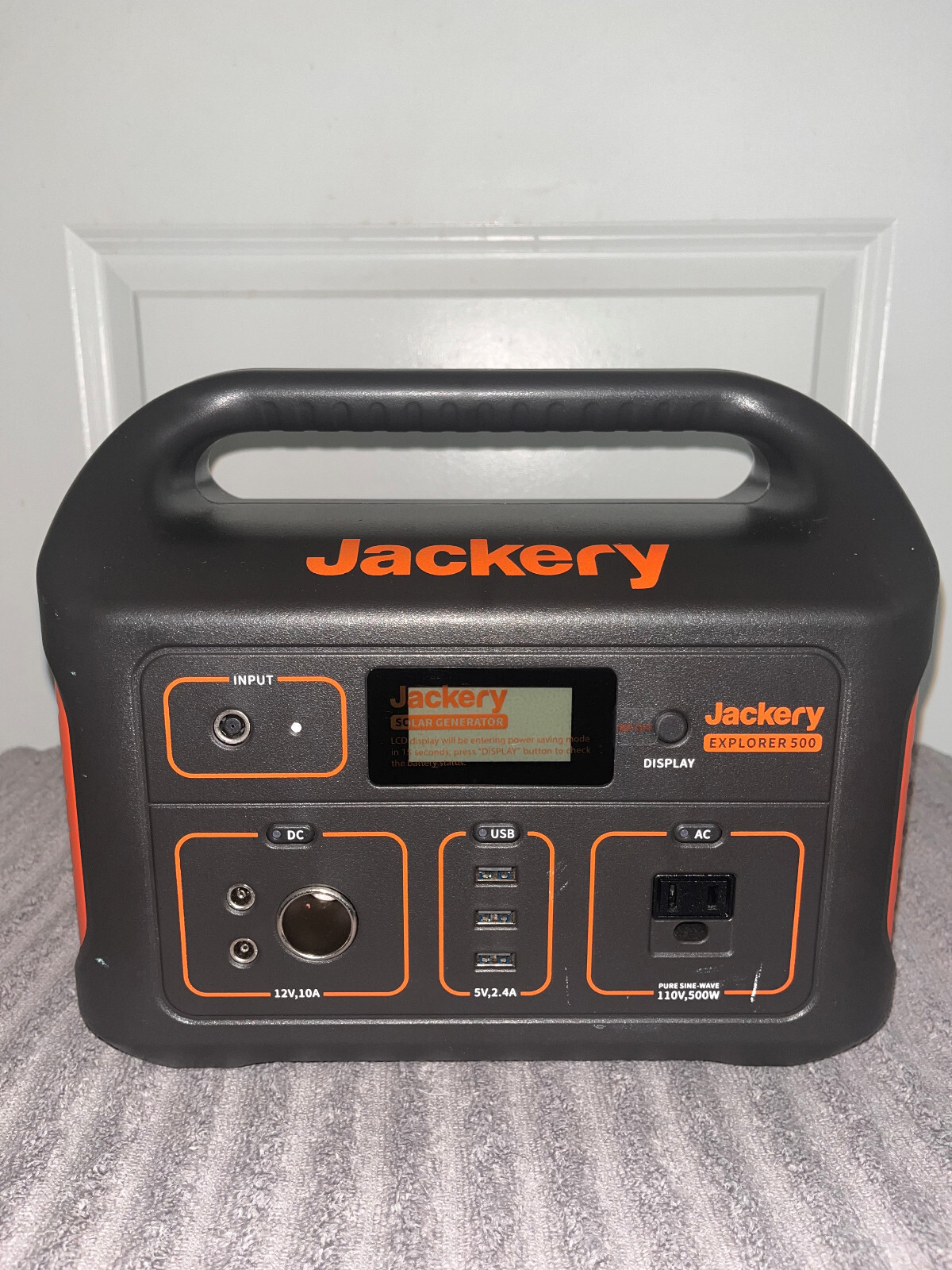 Jackery Portable Power Station Explorer 500 Outdoor Solar Generator Battery Pack
