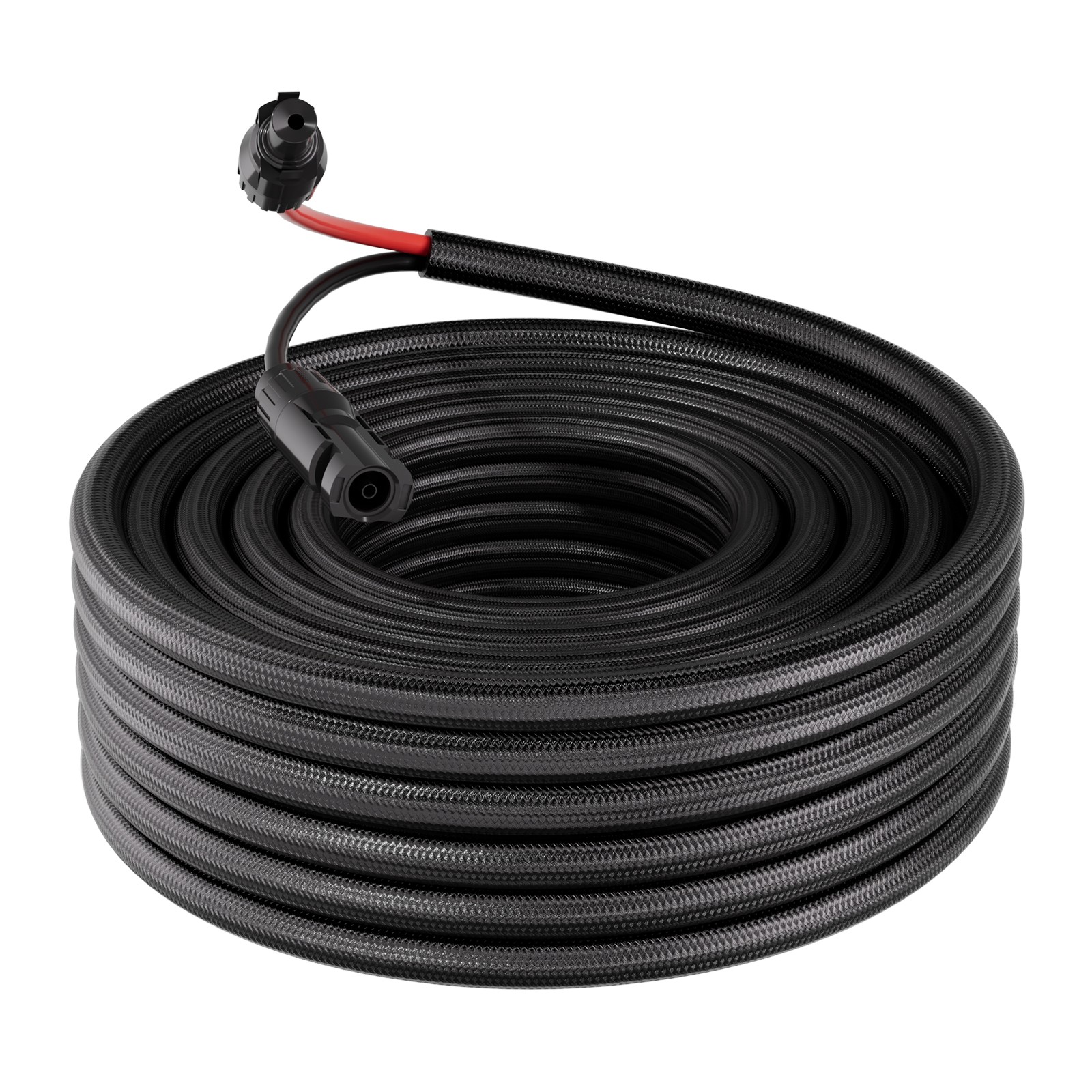 VEVOR 50FT Solar Panel Extension Cable 10AWG Wire Flame Retardant with Connector