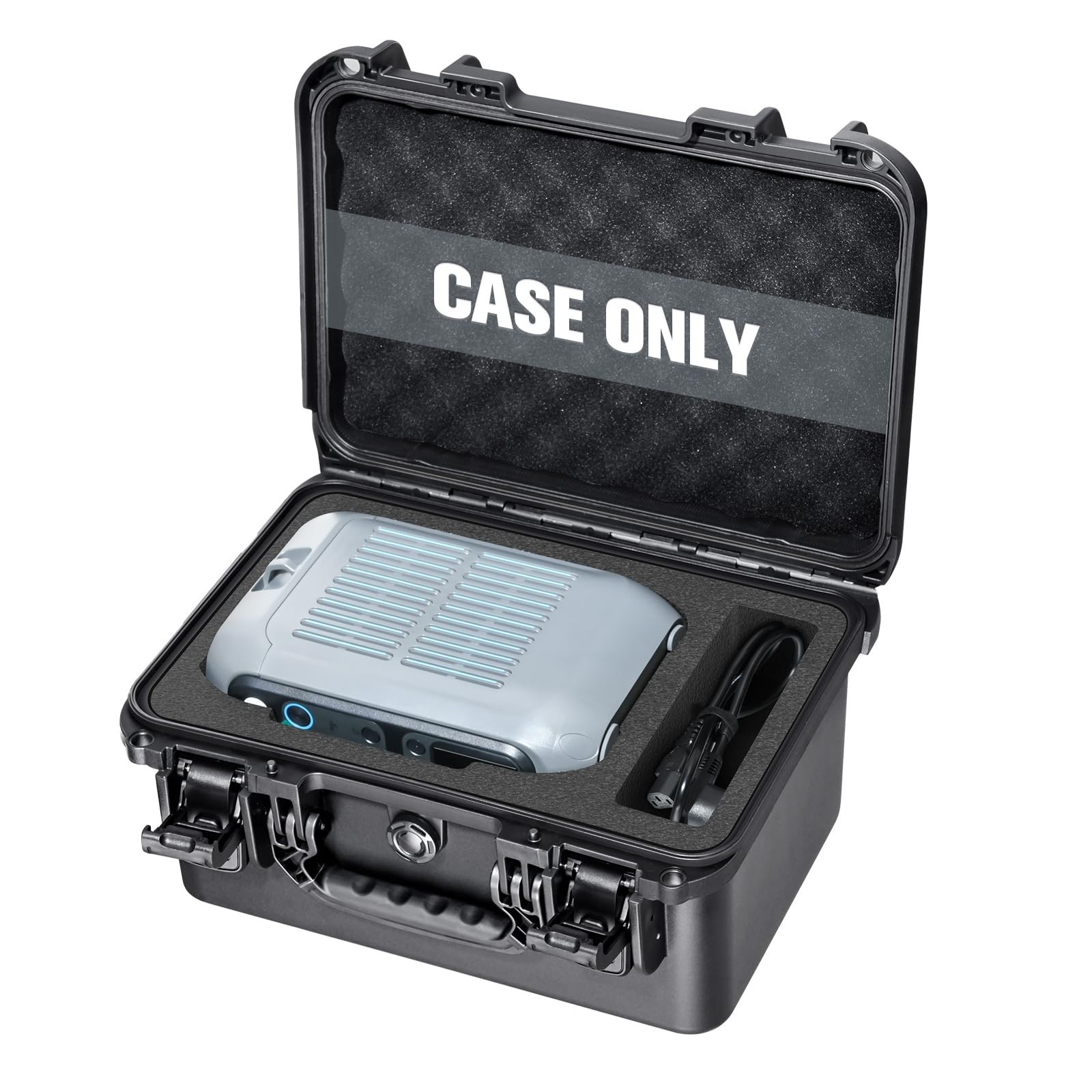 Portable Hard Case for Solar Generator – Waterproof Travel Storage Box for Power