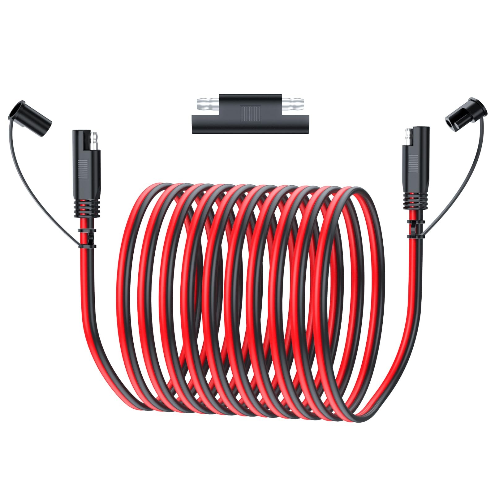 SAE to SAE Extension Cable 16AWG 30FT,SAE Extension Cable Quick Disconnect Co…