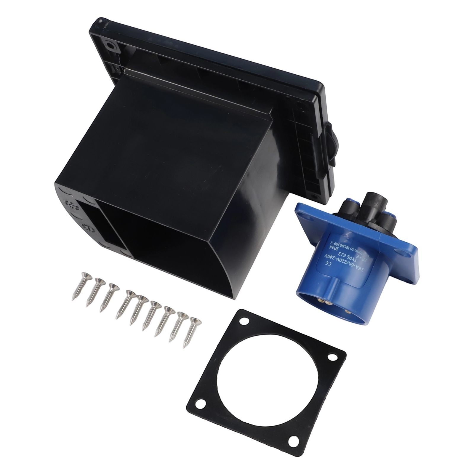 External 16A Waterproof Socket for RV and Camper Power Input 220V 250V