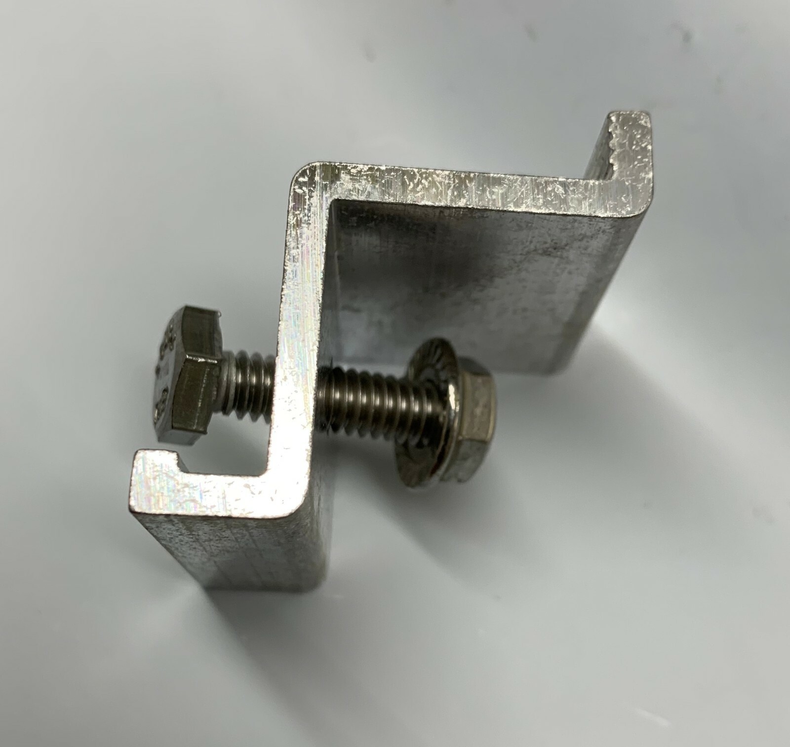 Lot of 4 Ironridge Solar Mount End Clamps A 1.34″ Clear 29-7000-134