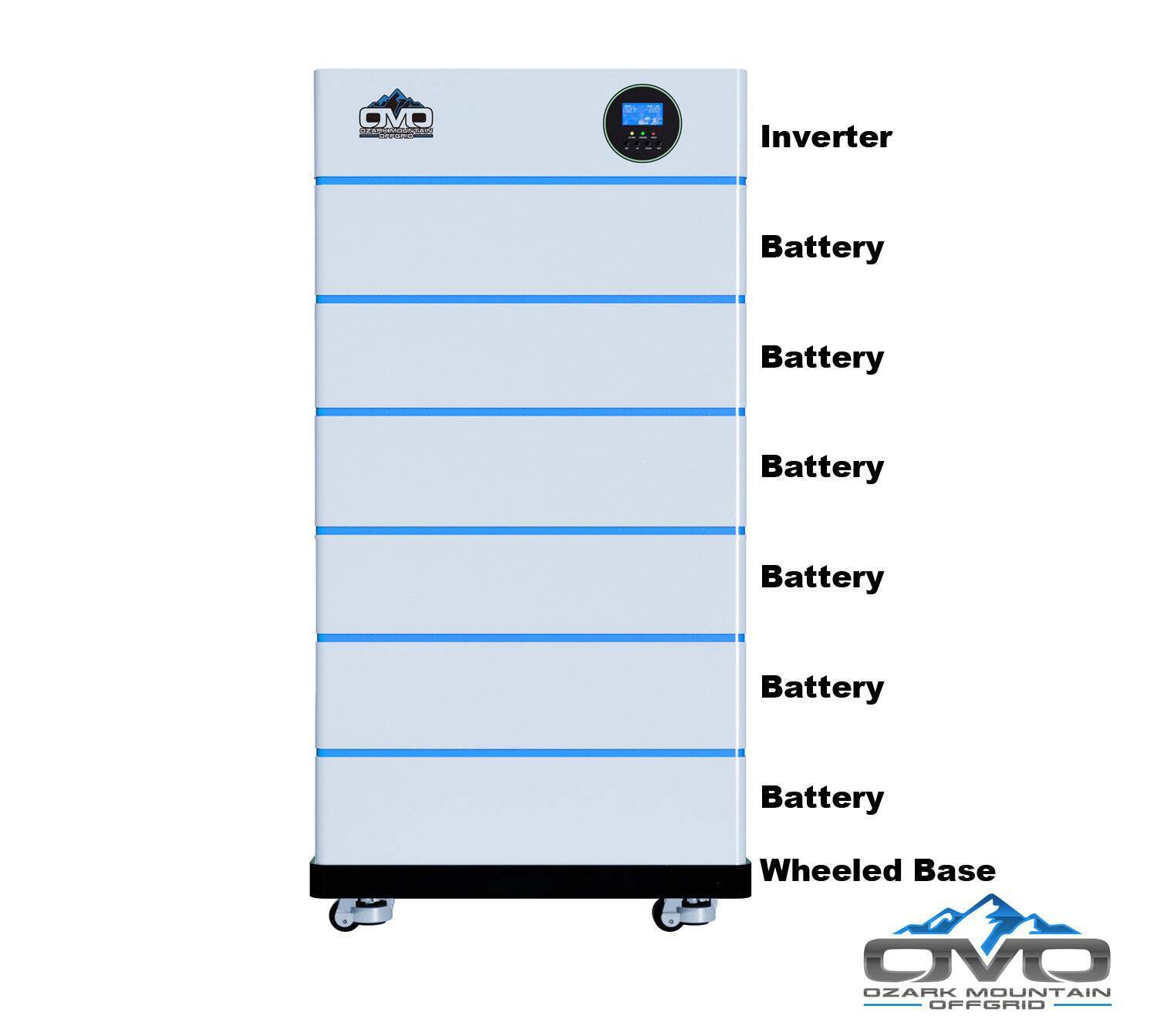 3.3KW OMO All-In-One Customizable Stacking Inverter/Battery System 5500W Inverte