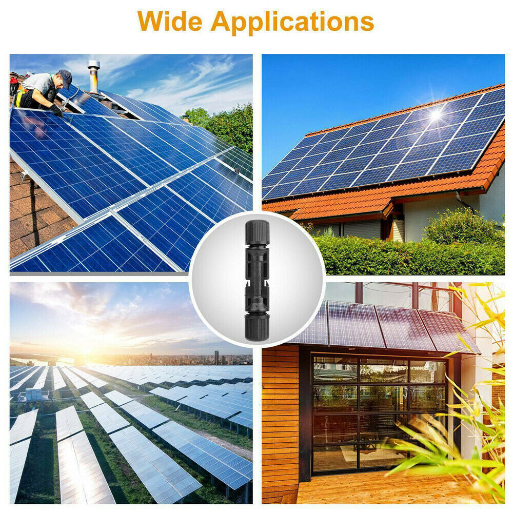 Solar Panel Y T Branch Connectors 1 to 2 1 to 3 1 to 4 IP67 Waterproof 30A MC4