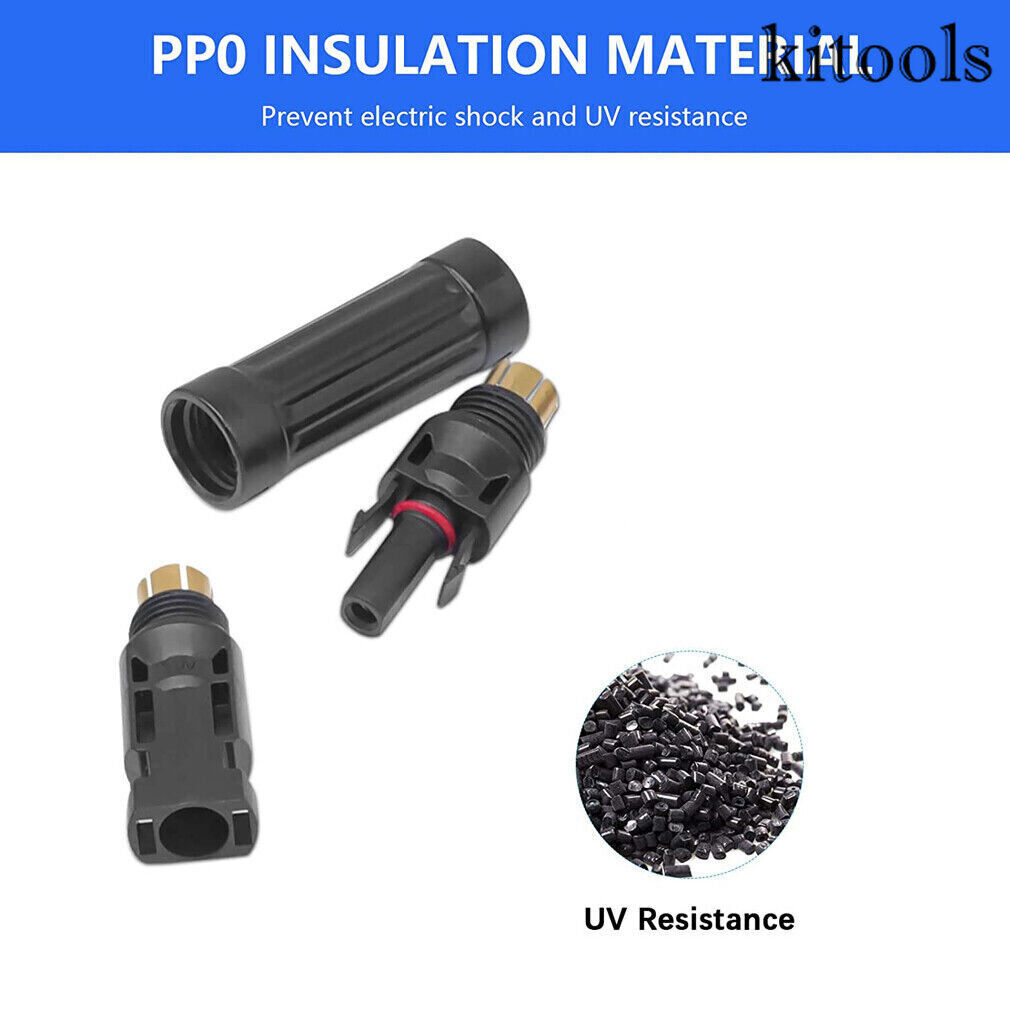 10PCS Solar Fuses Holder Inline Waterproof Solar Fuse Connector for Solar Panel
