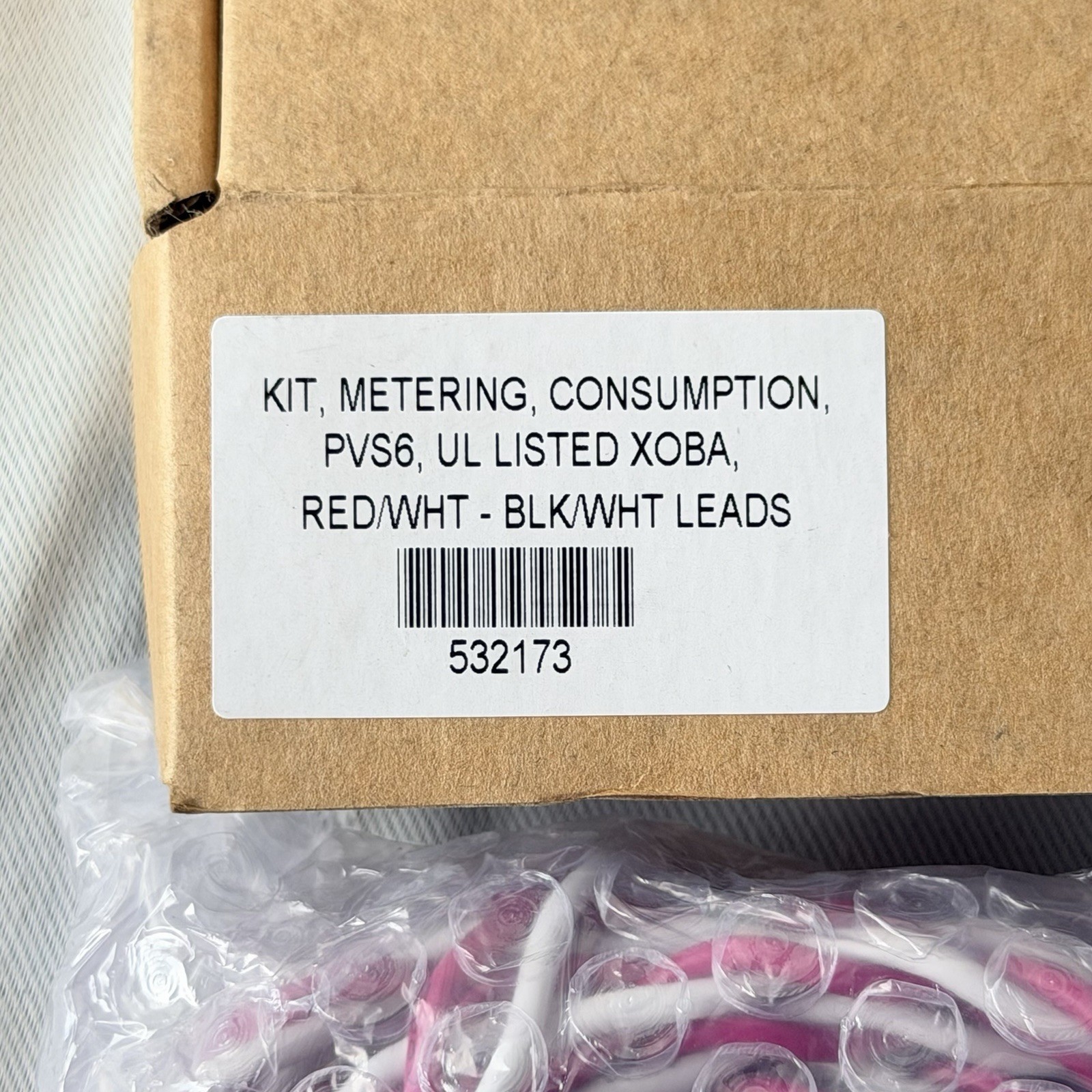 SunPower PVS6 Consumption Meter CT Kit 532173 UL Listed