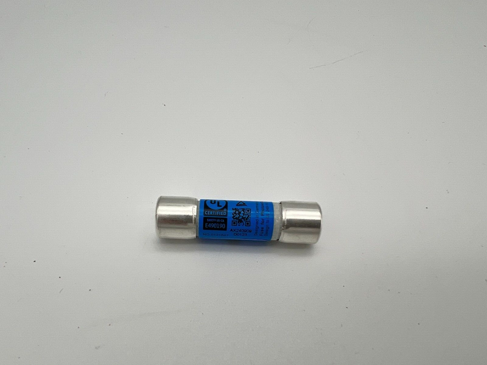 Fuse -Solar PV In-line fuse 1000v / 1100v 15A 10mm x 38mm UL listed