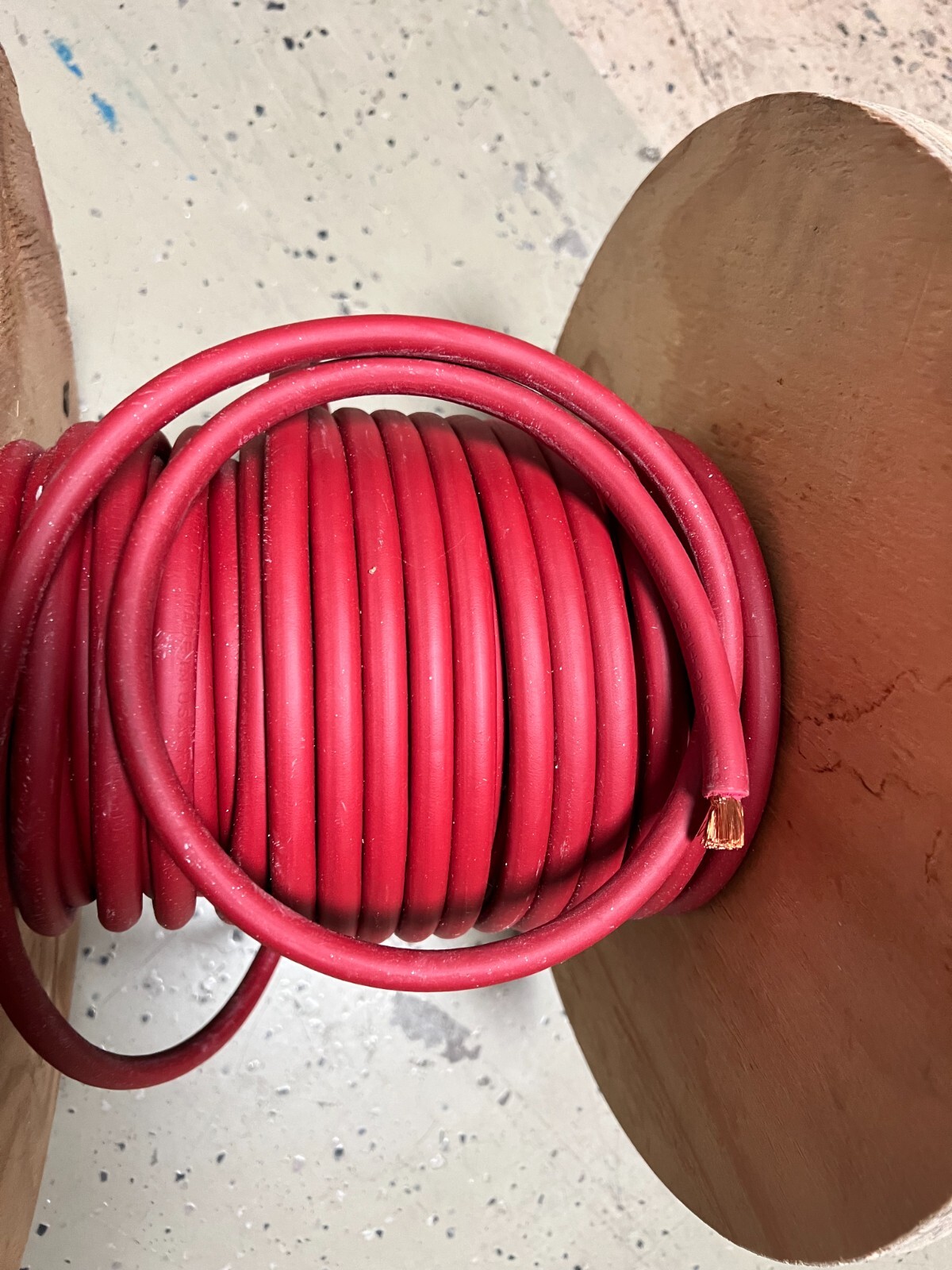 Black / Red 2 AWG Flexible Battery / Welding Cable Made in USA
