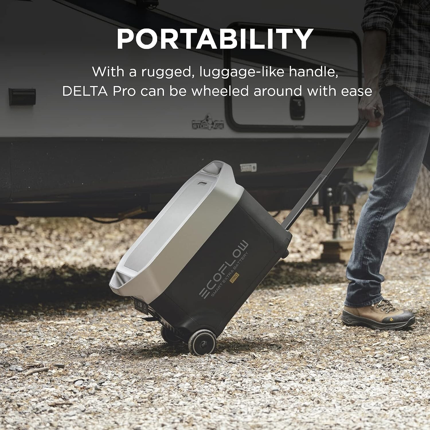 EcoFlow 240V/7200Wh 2 DELTA Pro Portable Power Station With Double Voltage Hub